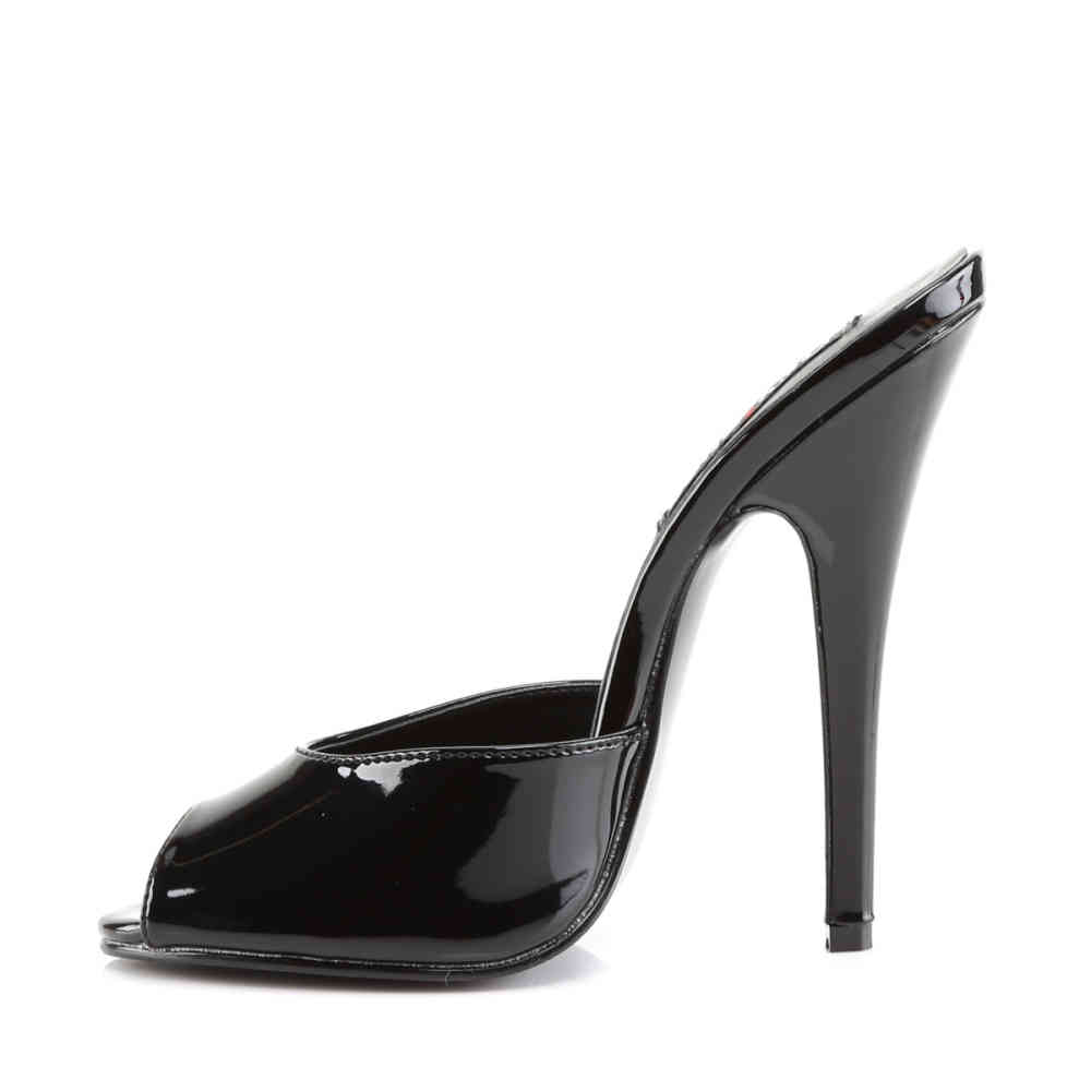 Devious - DOMINA101 Slide sandal heels - Pole dance shoes - Black